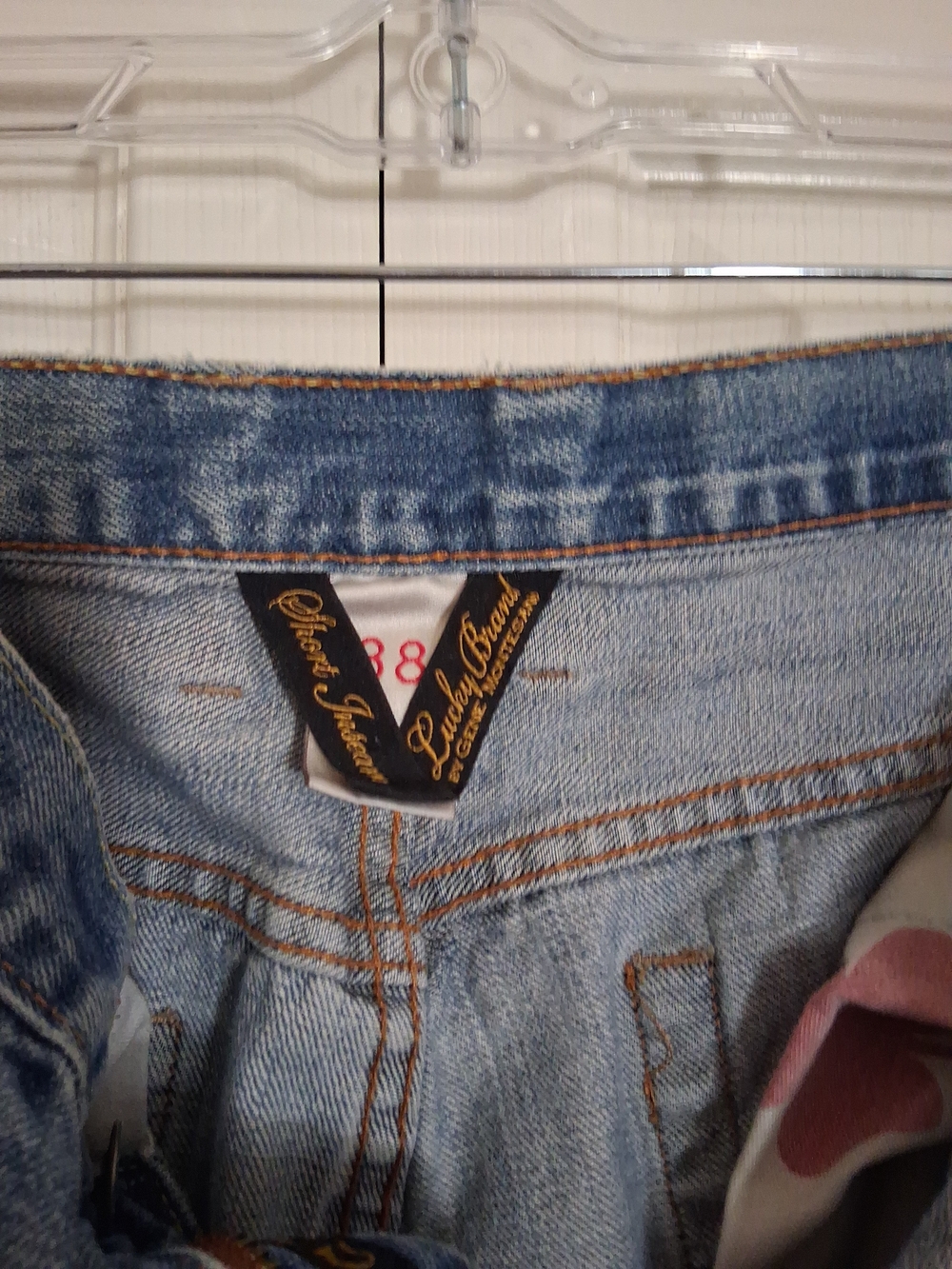 Vintage Lucky Brand Men's Light Blue Denim Jeans - Size 38X30